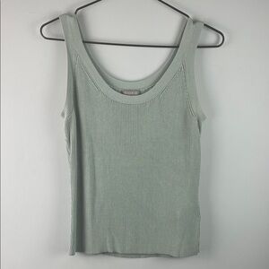 Sigrid Olsen Silk Blend Tank Top Size S